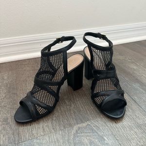 Arezzo real leather high heel sandal